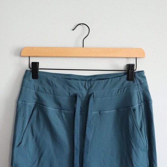 Halara Women's Sz M Blue Softlyzero High Waist Stretch Activewear Slim Joggers - Picture 3 of 11